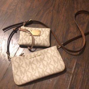 Michel Kors Wristlet and Crossbody